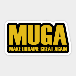 MUGA-Make-Ukraine-Great-Again Sticker